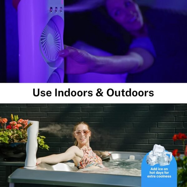 Double-Head Mist Fan with Triple Spray - Image 3