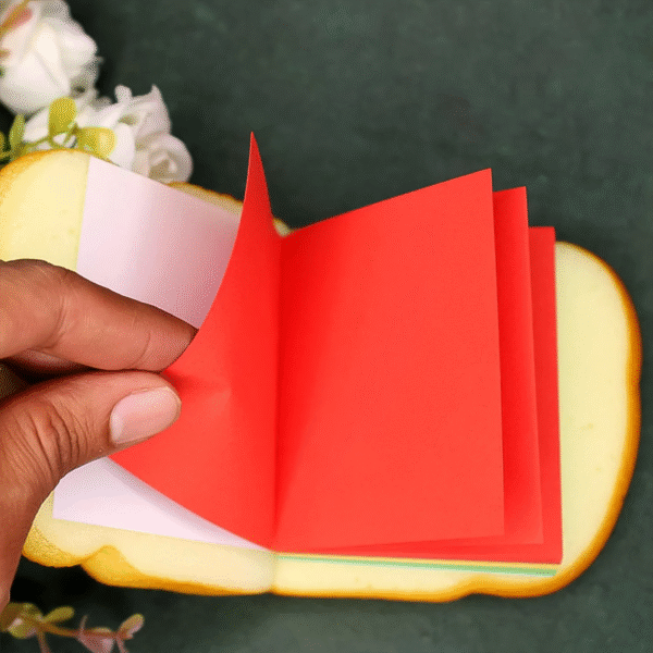 Sandwich Shaped Notepad with Sticky Notes - Image 3