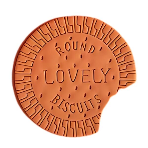 Round Biscuit-Scented Notebook