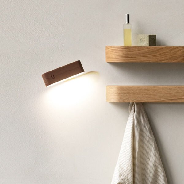 LumiWood Magnetic 360° LED Wall Lamp - Image 6