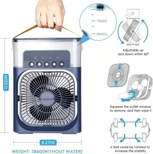 Mini 3-in-1 Portable Air Cooler - Image 7