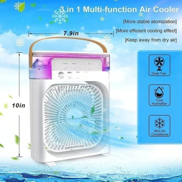 Mini 3-in-1 Portable Air Cooler - Image 2