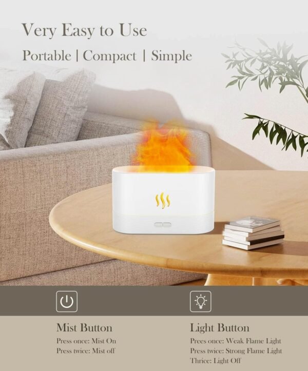 Flame Diffuser 2-in-1 Humidifier - Image 3