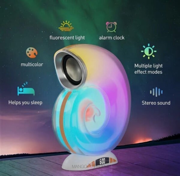 conch shape music speaker