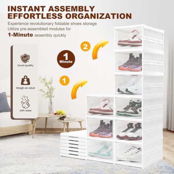 Foldable Shoe Rack - Image 8